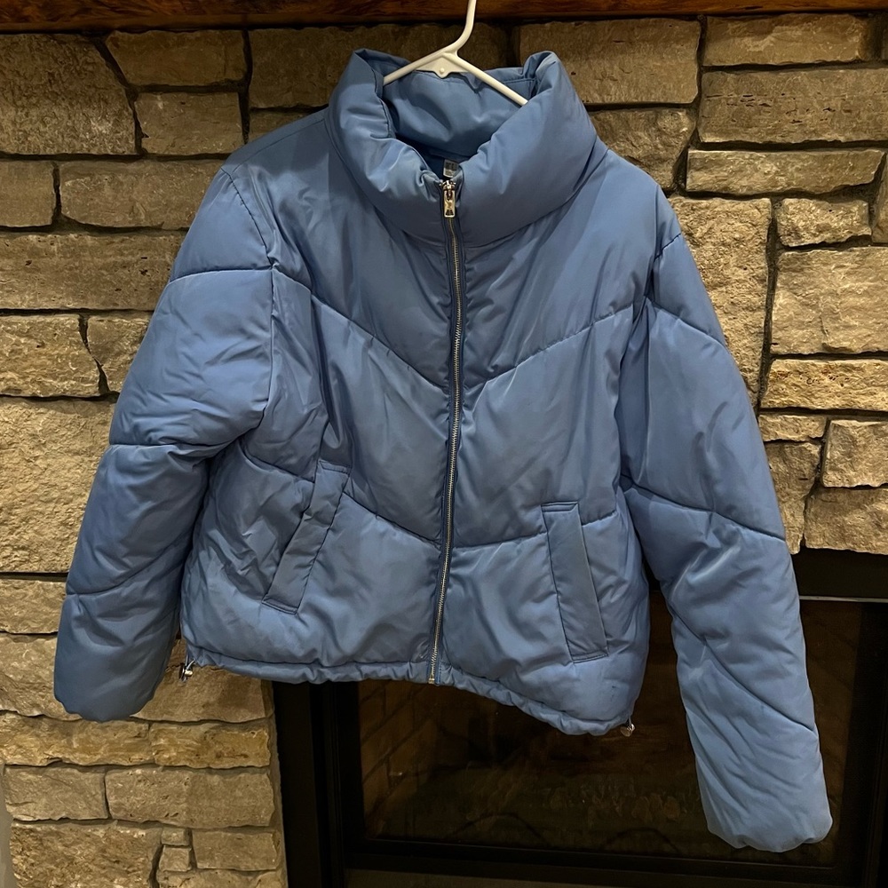 UO Puffer Coat Cropped
